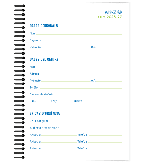 Agenda Primària Color - Imatge 3
