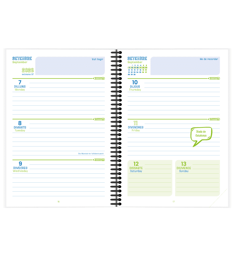 Agenda Primària Color - Imatge 2
