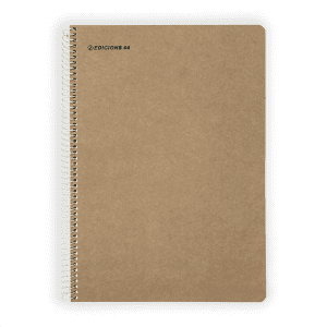 Llibreta amb espiral de paper 100 % reciclat A4